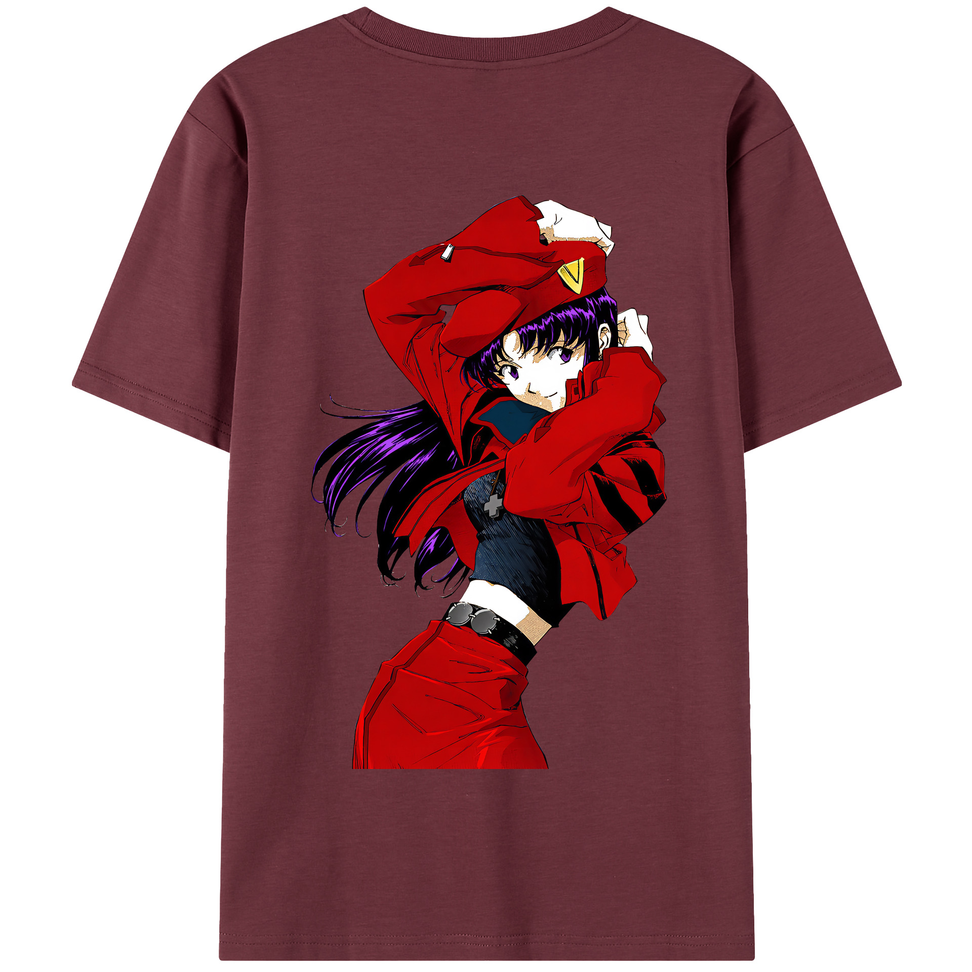 （画像用） EVA 新世紀エヴァンゲリオン 綿100％半袖Tシャツ（背面プリント）